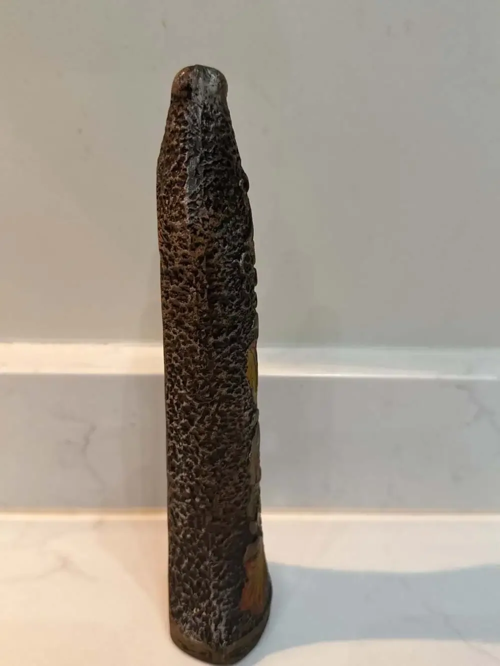 Vintage Floral Hand-Painted Ceramic Bud Vase Made in Japan